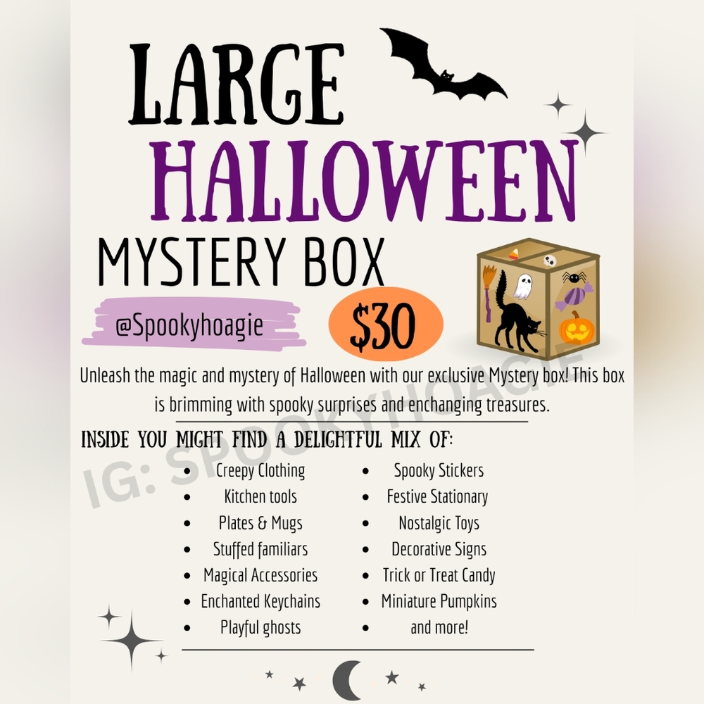 Large Halloween Mystery Box *limited quantity*